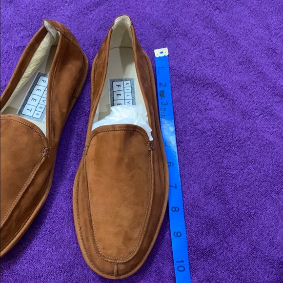 Vintage Silver Fleet suede shoes - Picture 9 of 10